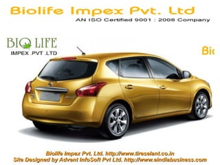 Biolife Impex Pvt. Ltd. http://www.tireselant.co.in
Site Designed by Advent InfoSoft Pvt Ltd. http://www.eindiabusiness.com
 