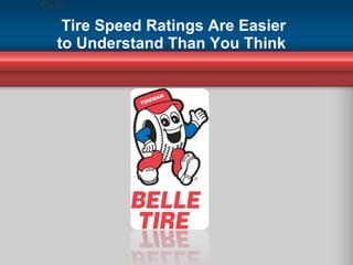 Tire Speed Ratings Are Easier to Understand Than You Think  