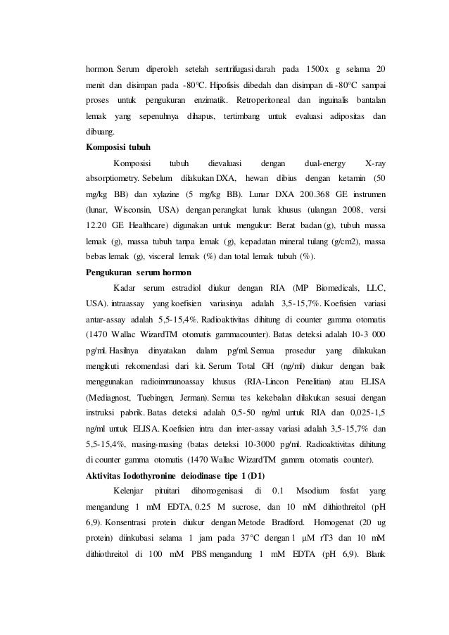 Tiroid hormon dan estrogen mengatur latihan