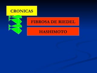 CRONICAS FIBROSA DE RIEDEL HASHIMOTO 