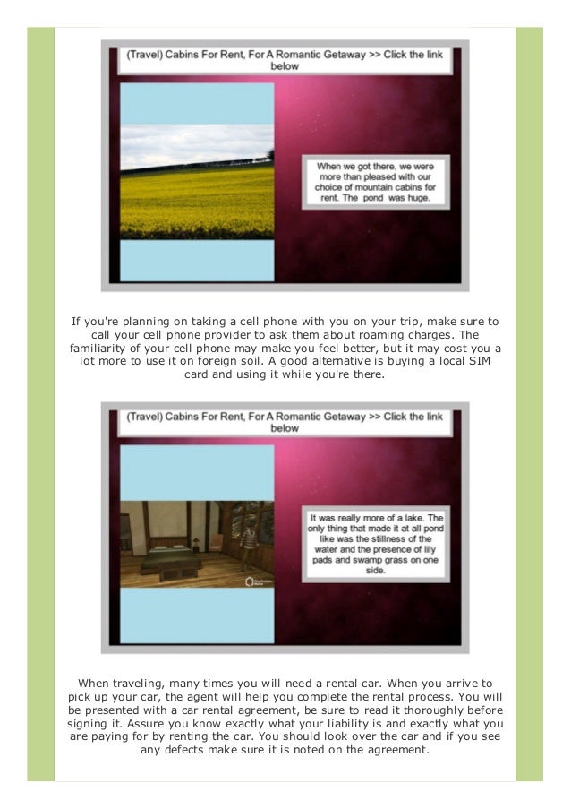 Best Family Vacations Cabins For Rent For A Romantic Getaway