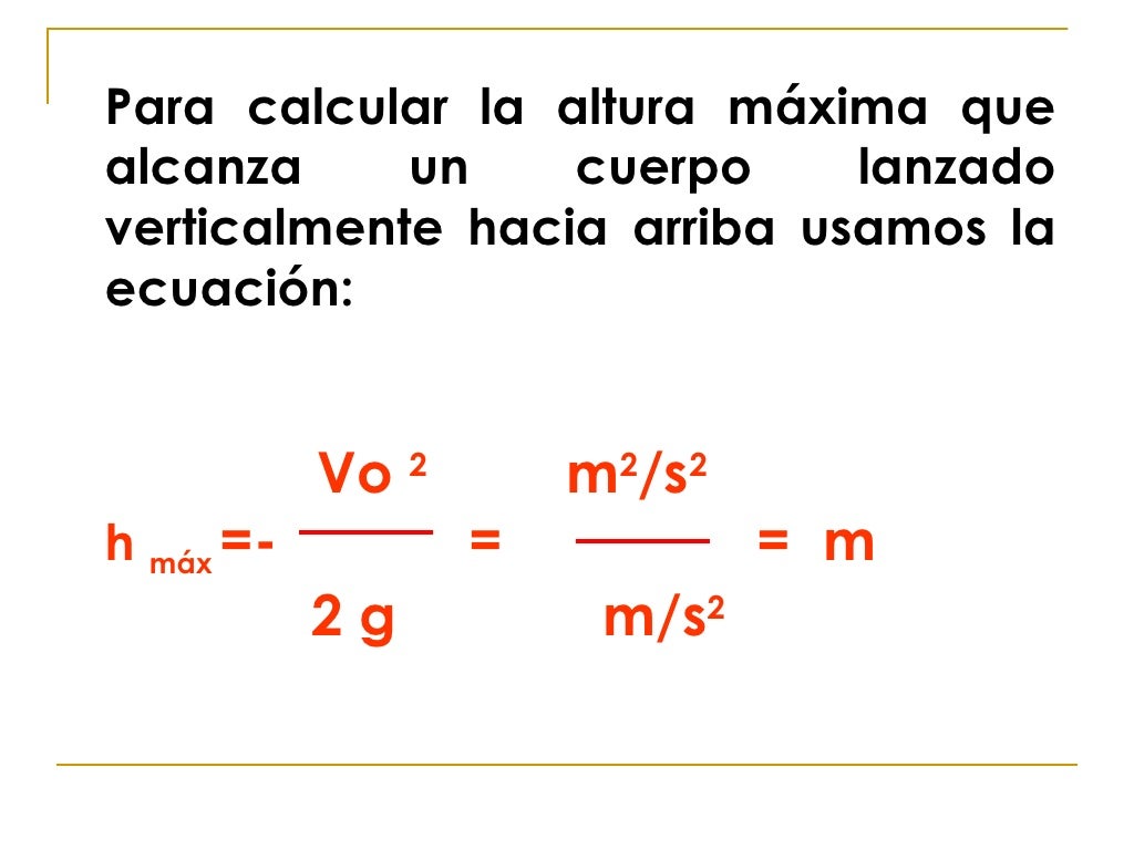 Tiro Vertical