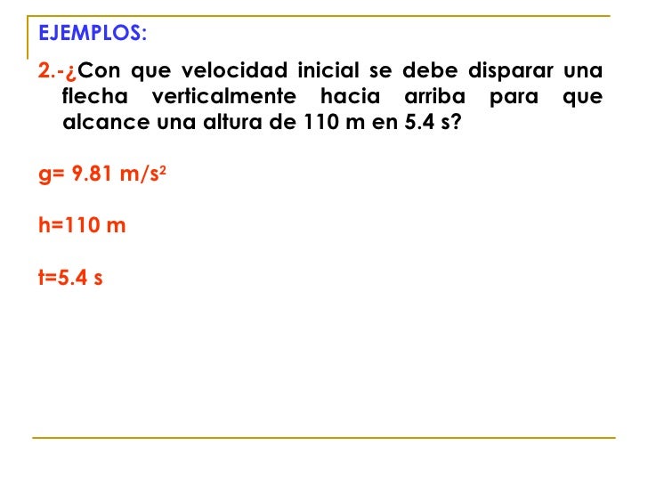 Tiro Vertical