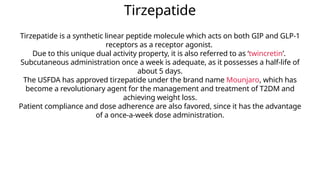 tirzepatide for mash TIRZEPATIDE.pptx effect of tirzepatide on mash