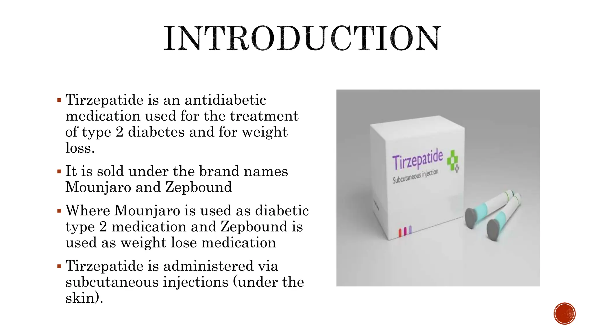 tirzepatide names Drug profile of Tirzepatide (Diabetes type 2 and weight lose drug)