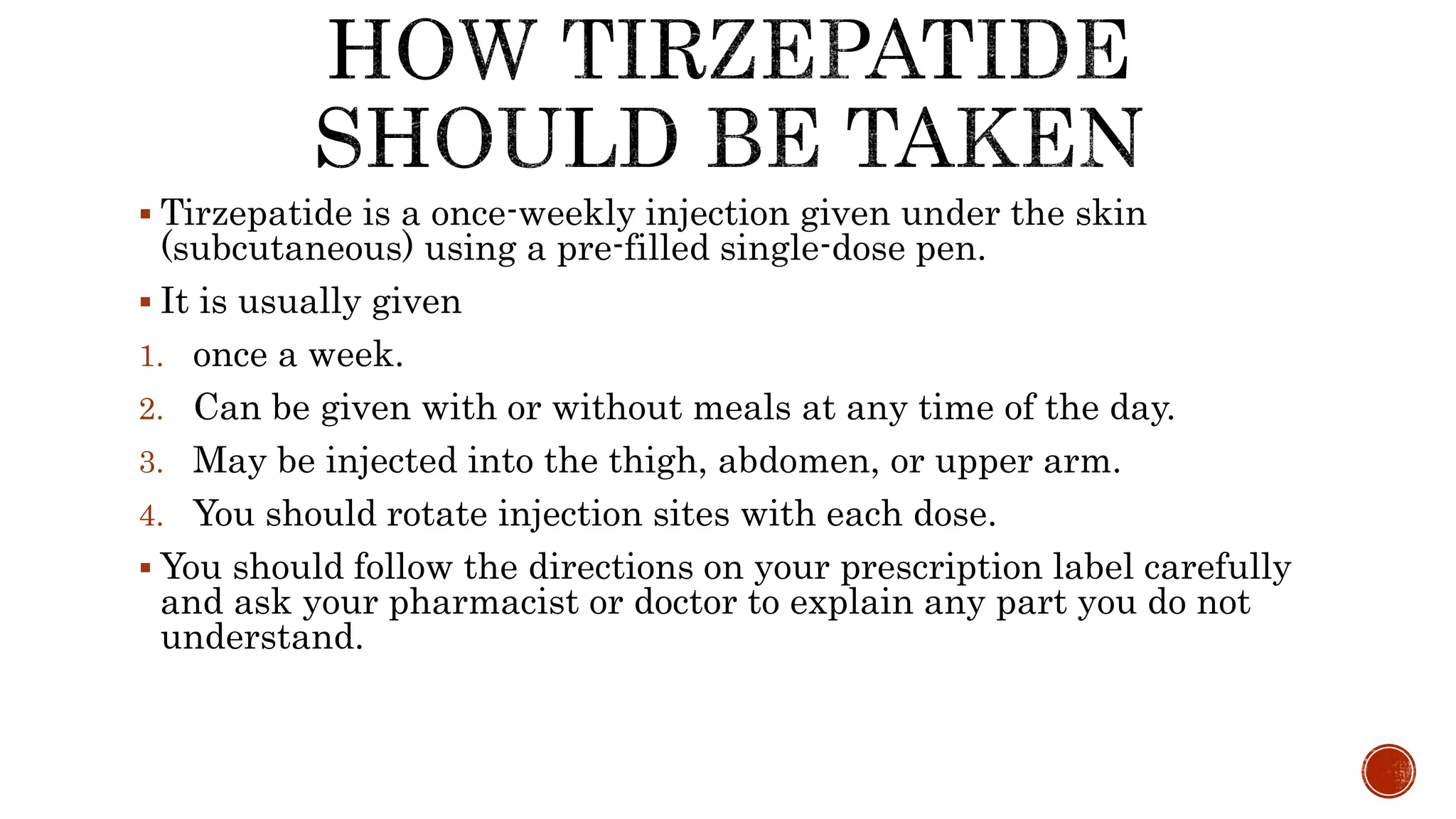 tirzepatide ppt Drug profile of Tirzepatide (Diabetes type 2 and weight lose drug)