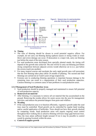 Tree Improvement Notes.pdf Tree Improvement and Silviculture iof | PDF