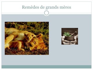 Remèdes de grands mères
 