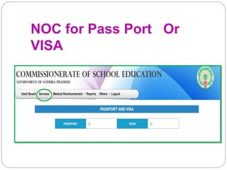 NOC for Pass Port Or
VISA
 