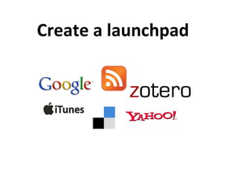 Create a launchpad
 