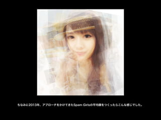 ʤߤ2013ꡢץ`򤫤ƤSpam GirlsƽĤä餳ʸФǤ
 