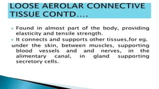 tissue and its types.pptx anatomy and physiology | PPTX