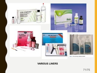 71/75
VARIOUS LINERS
 