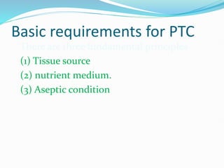 Ptc Guidelines For Rai Tissue culture terminology.pptx