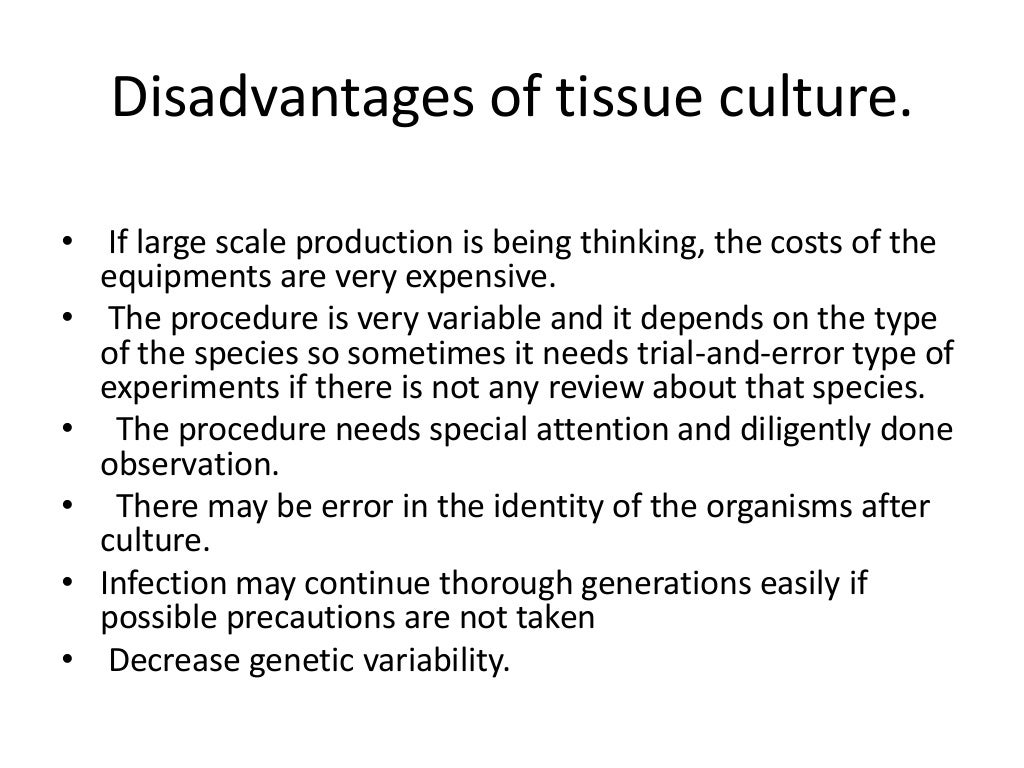 PPT on tissue culture