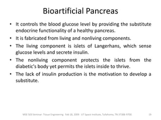 Stem CellsCourtesy: http://www.dels.nas.edu/bls/stemcells/what-is-a-stem-cell.shtml7MSE 503 Seminar: Tissue Engineering   Feb 18, 2009   UT Space Institute, Tullahoma, TN 37388-9700
