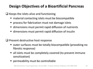 Animal TissuesNervous tissueEpithelial tissuesCourtesy: http://en.wikipedia.org/wiki/Nervous_tissue                  http://en.wikipedia.org/wiki/Epithelial_tissue14MSE 503 Seminar: Tissue Engineering   Feb 18, 2009   UT Space Institute, Tullahoma, TN 37388-9700