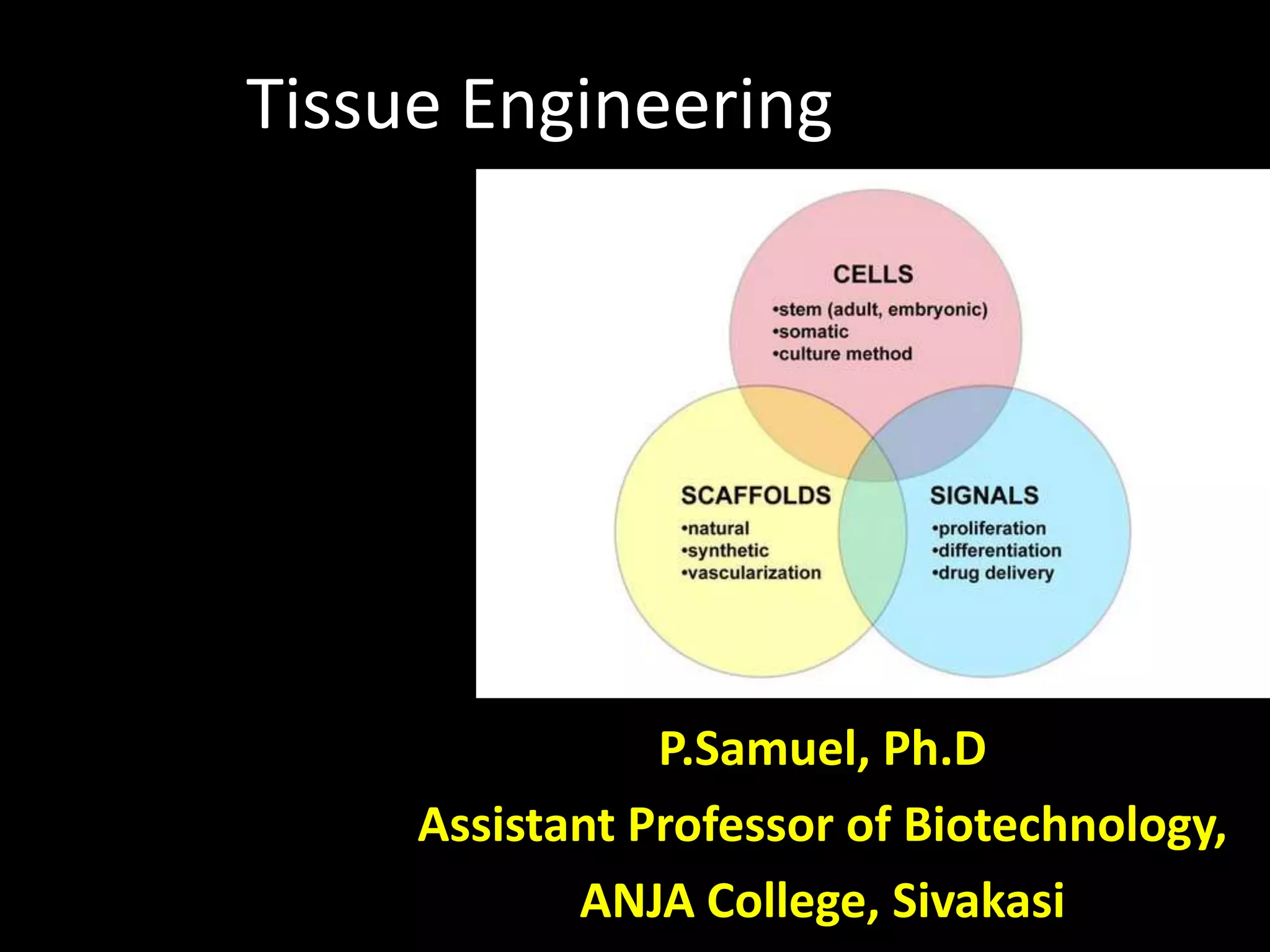 Tissue engineering | PPTX