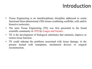 Tissue engineering | PPTX