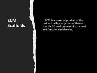 ECM
Scaffolds
 