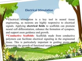 Tissue engineering for bone, skin and neural tissue | PPTX