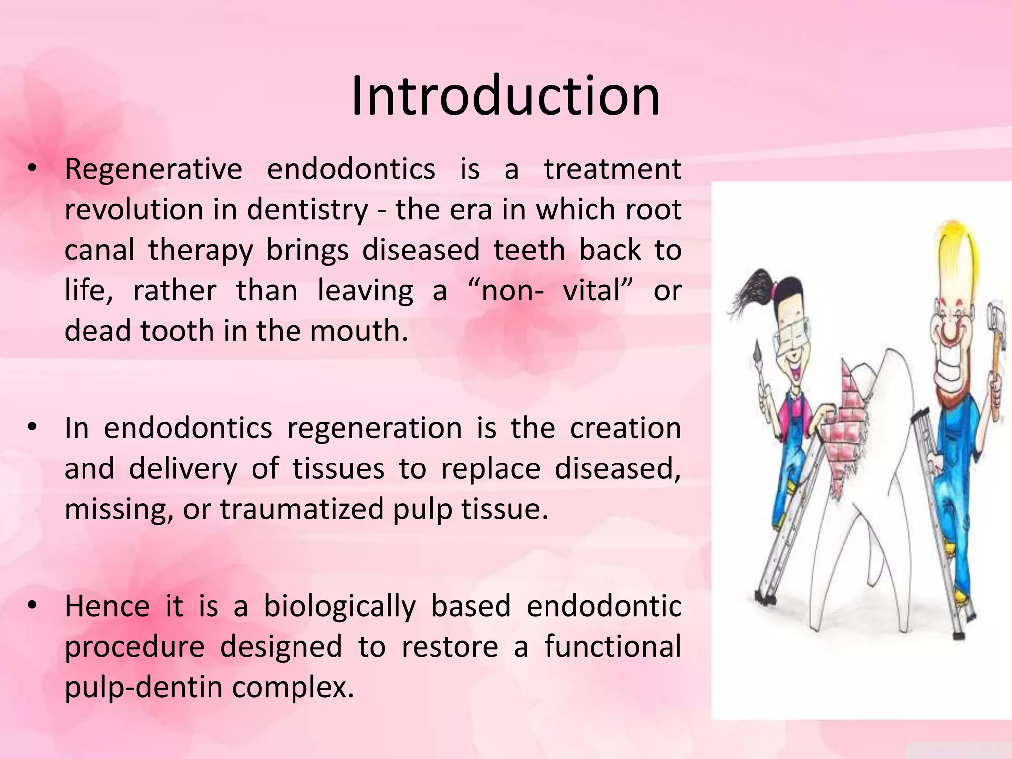 Tissue engineering in endodontics | PPTX