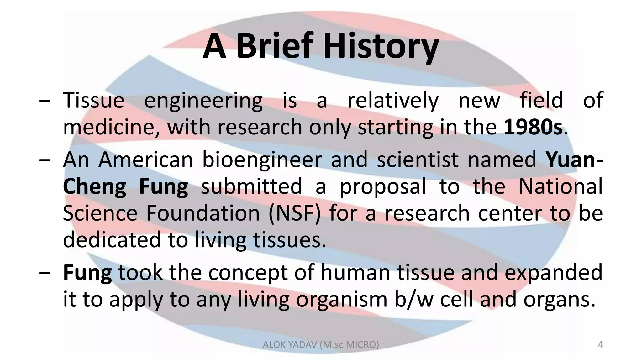Tissue engineering | PPTX