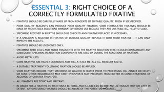 Tissue fixation | Histotechniques | abdul quddus | PPTX