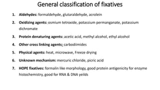 Tissue Fixation Histopathology | PPTX