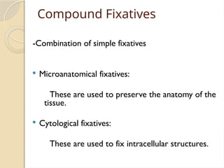 Fixative Dissection Tissue processing ( HISTOPATHOLOGICAL TECHNIQUE | PPTX