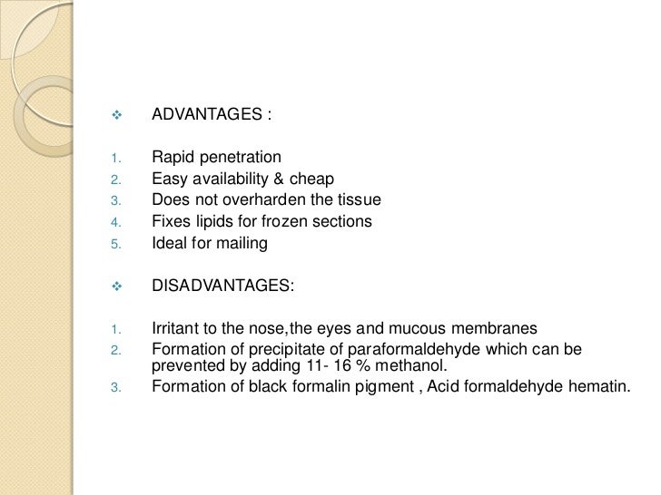 Tissue processing 2012