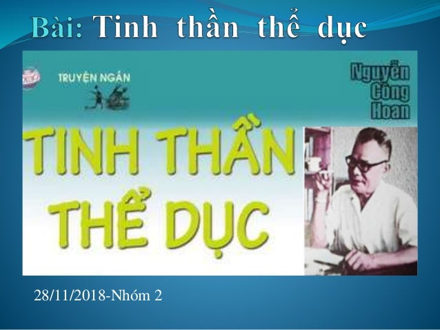 Bài: Tinh thần Thể Dục .pptx 2 bi tinh thn th dc pptx 1 638