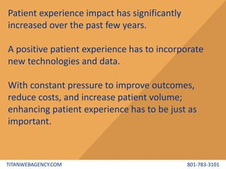 10 Ways To Enhance Patient Experience | PPT