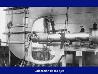 Colocación de los ejes
 