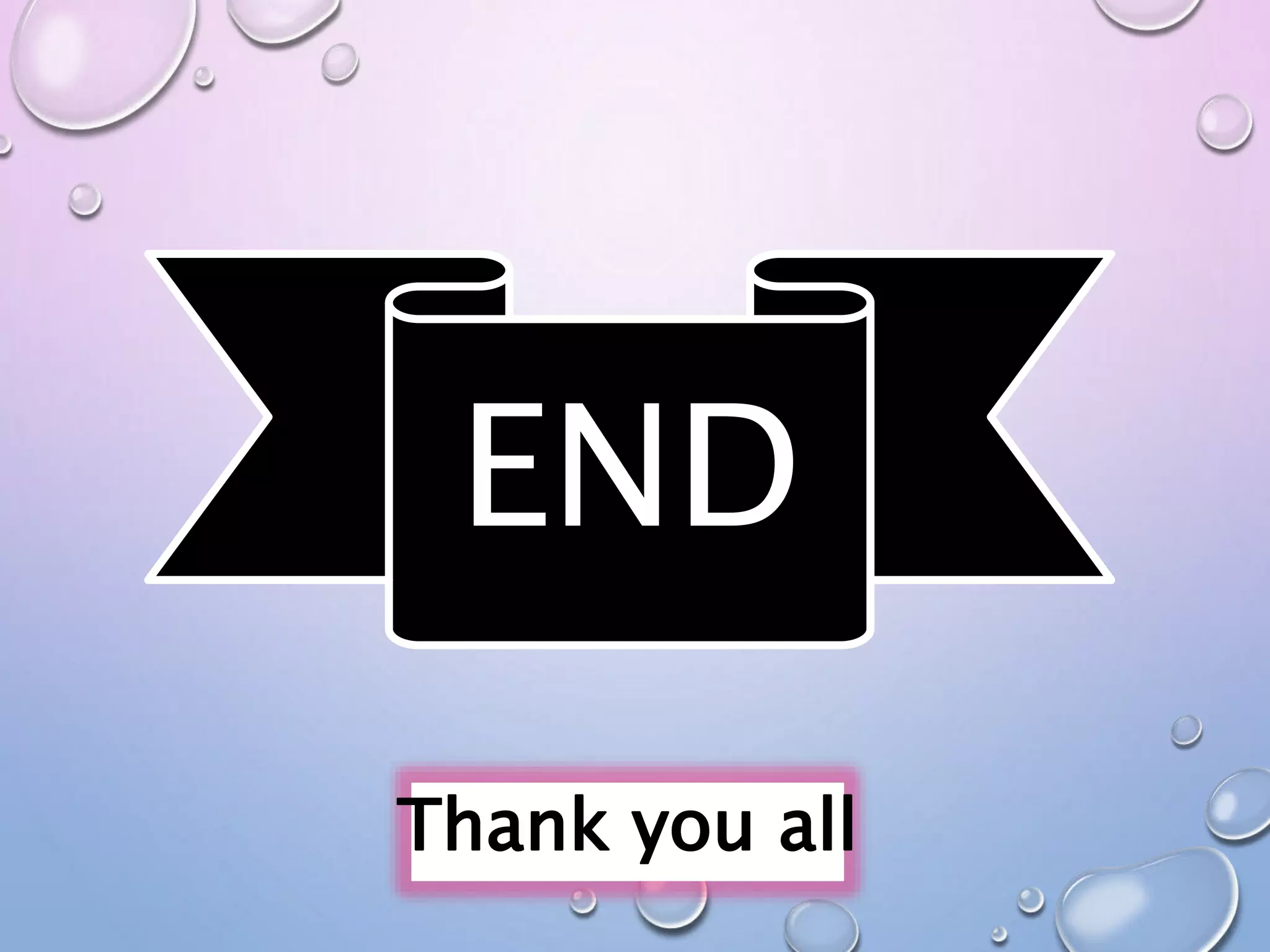 END
Thank you all
 