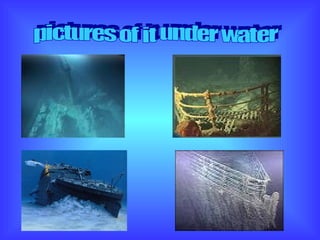 pictures of it under water 