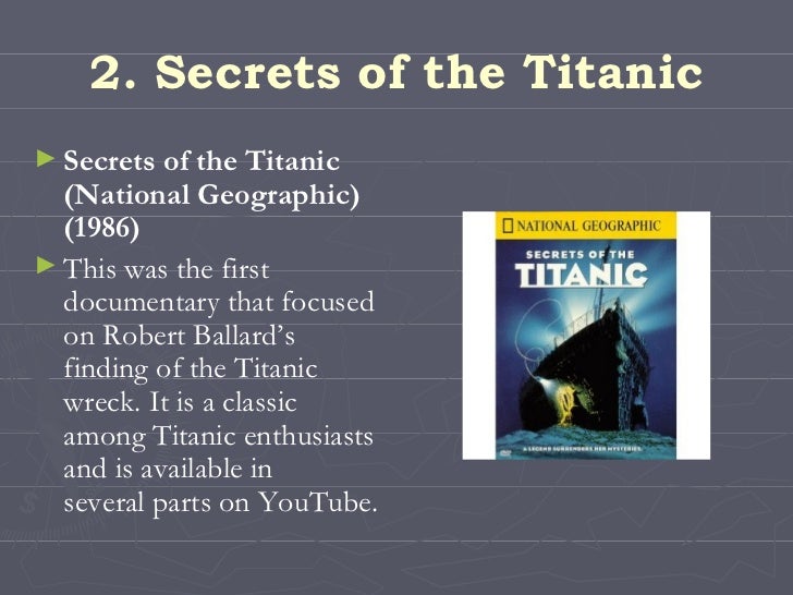 The Best Titanic Documentaries The Best Titanic Documentaries