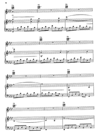 Titanic para piano partituras