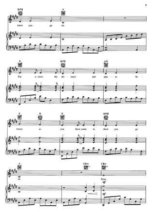 Titanic para piano partituras