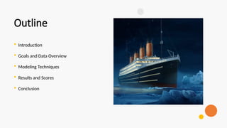 TITANIC - SEIS 763-01 ML Final Project.pptx