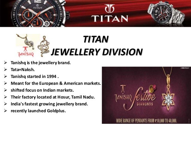 tanishq titan company