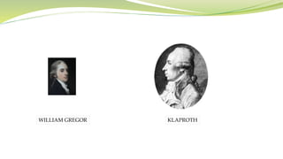 WILLIAM GREGOR KLAPROTH
 