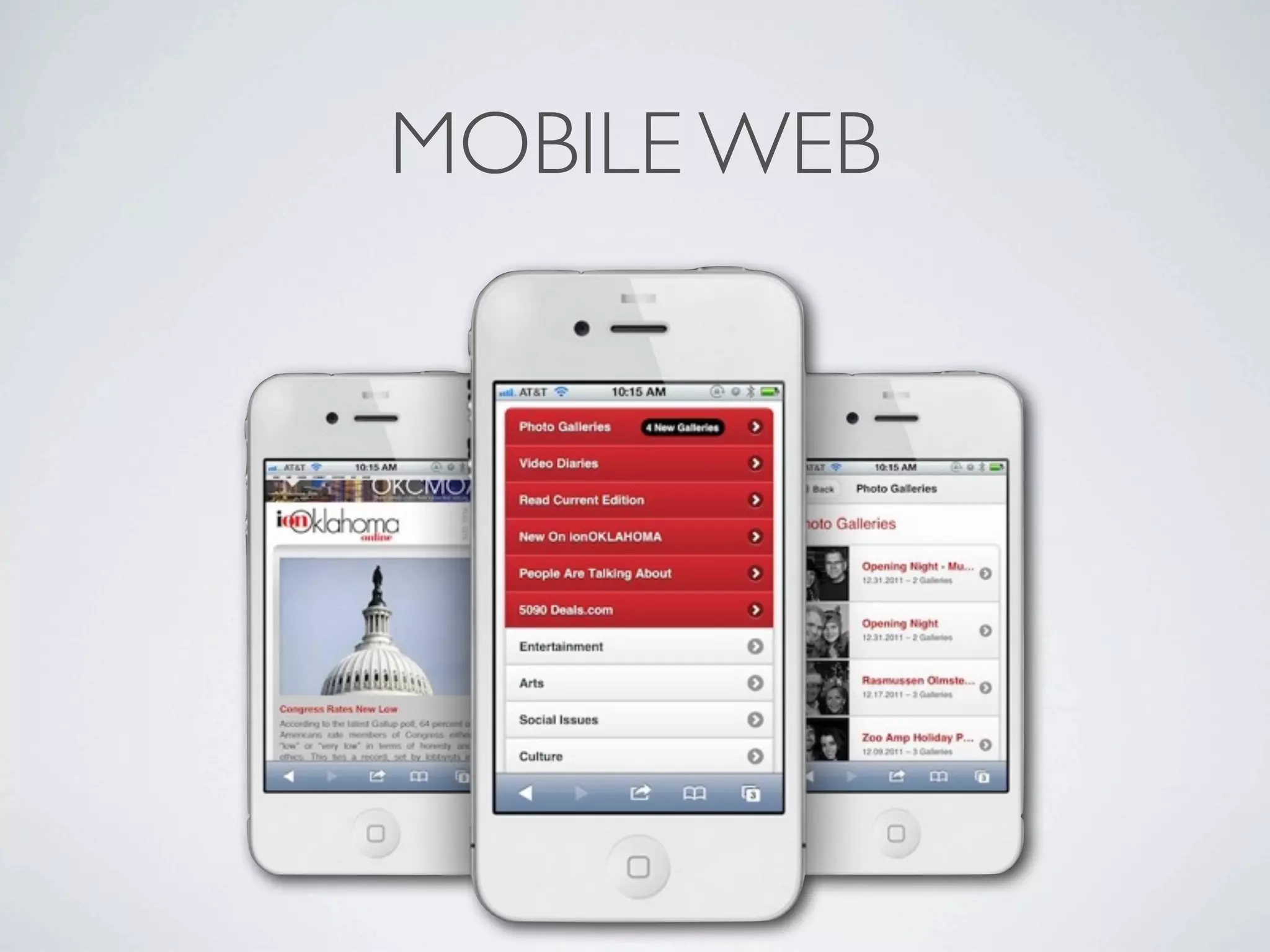 MOBILE WEB
 