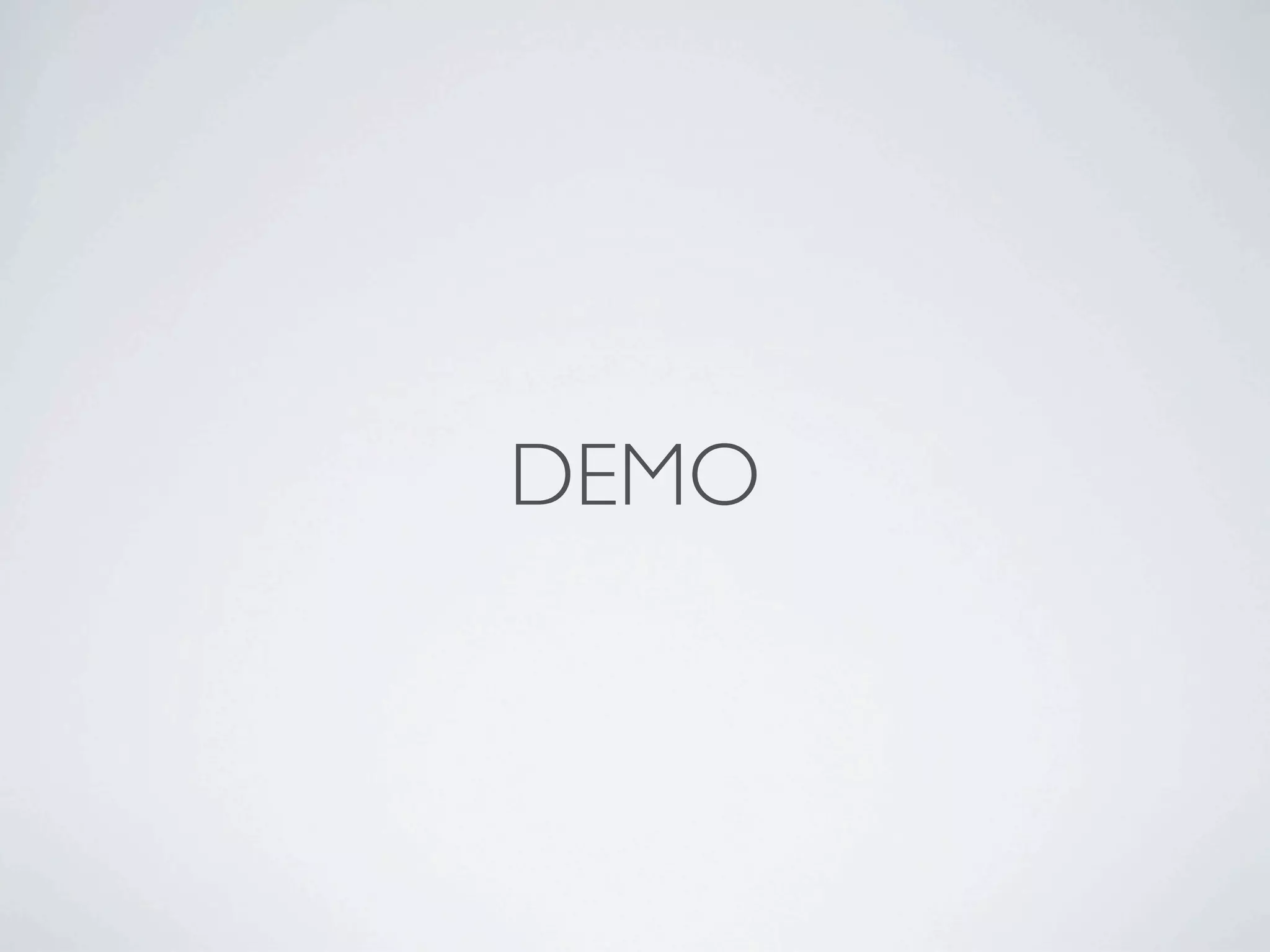 DEMO
 
