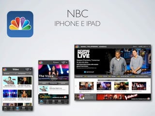 NBC
IPHONE E IPAD
 