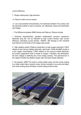 Titanium anode | PDF