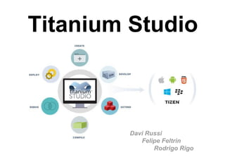 Titanium Studio
Davi Russi
Felipe Feltrin
Rodrigo Rigo
 