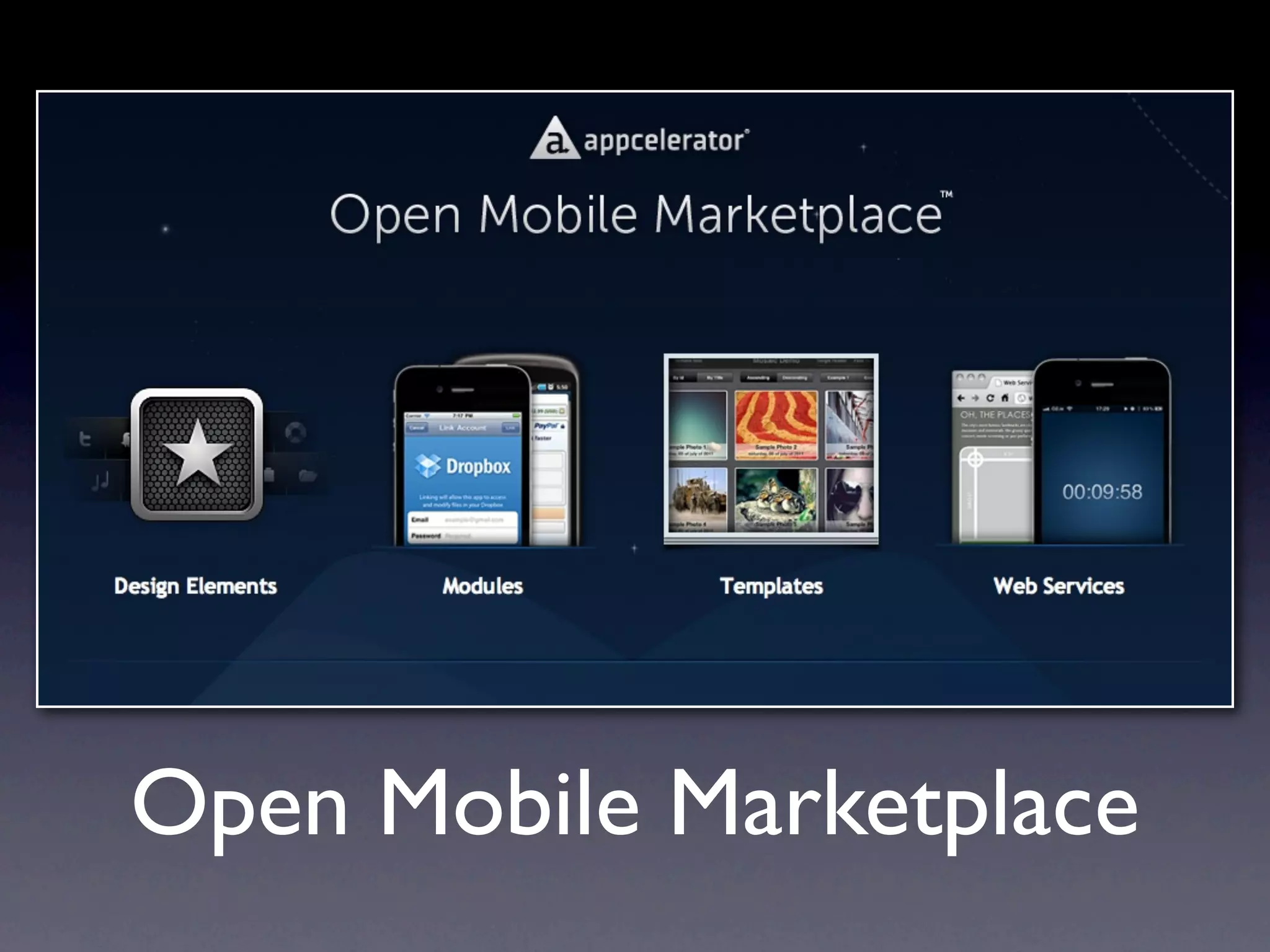 Open Mobile Marketplace
 