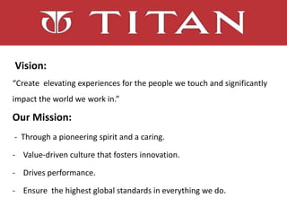 Vision & Mission
Vision:
“Create elevating experiences for the people we touch and significantly
impact the world we work in.”
Our Mission:
- Through a pioneering spirit and a caring.
- Value-driven culture that fosters innovation.
- Drives performance.
- Ensure the highest global standards in everything we do.
 
