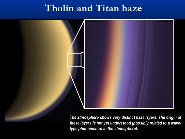 layers earth's of composition moon Titan's